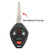 Mitsubishi 4 Button Remote Head Key OUCG8D-620M-A MN141545 - Refurbished, Recase Shop Automotive