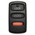 Mitsubishi 3-Button Remote E4EG8D-522M-A MR587977 - Refurbished Grade A Our Automotive Brands