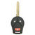 Nissan 3 Button Remote Head Key CWTWB1U751, H0561-C993A, 315 MHz - Refurbished, Recase
