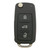 Volkswagen/Audi/Porsche/Bentley 4 Button Remote Head Key 5K0-837-202-R - Refurbished, Grade A Remote Head Keys