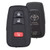 Toyota 3 Button Proximity Smart Key C-HR Logo MOZBR1ET, 89904-10050, 315 MHz - Refurbished, Grade A
