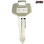 JMA JMA DAT-12 DA25 Mechanical Key, Pack of 10 Our Automotive Brands