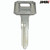 JMA SUZU-11D SUZ12 Motorcycle Mechanical Key, Pack of 10
