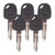 JMA DAE-3.P2 DW1-P Plastic Head Key, Pack of 5