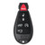 Keyless2Go KEYLESS2GO Jeep 6-Button Smart Key, IYZ-C01C 68051666AI 433 MHz, Premium Aftermarket Our Automotive Brands