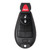 KEYLESS2GO Dodge Jeep 3-Button Smart Key IYZ-C01C 56046733AH 433 MHz, Premium Aftermarket