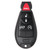 Keyless2Go Dodge Jeep 5-Button Smart Key IYZ-C01C 56046735AH 433 MHz, Premium Aftermarket