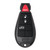 Keyless2Go Chrysler Dodge 4 Button Remote Key Replacement IYZ-C01C 05026886 AK - With Durashell Technology, Premium Aftermarket