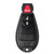 Keyless2Go Chrysler Dodge Jeep 3 Button Remote Key Replacement IYZ-C01C 56046707 AG - With Durashell Technology, Premium Aftermarket