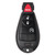 Keyless2Go Chrysler Dodge  4 Button Remote Key Replacement IYZ-C01C 68044908 AA - With Durashell Technology, Premium Aftermarket