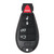 Keyless2Go Jeep 5 Button Remote Key Replacement IYZ-C01C 68066841 AF - With Durashell Technology, Premium Aftermarket Keyless2Go