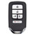 Keyless2Go Honda 5-Button Smart Key KR5V1X 72147-TK8-A81 315 MHz, Premium Aftermarket