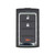 Keyless2Go Replacement Jeep 3 Button Smart Key M3NWXFOB1, 68377529AB, 433 MHz, Premium Aftermarket