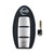 Nissan 3 Button Proximity Smart Key S180144104, 285E3-4CB5C, 433 MHz - New, OEM