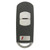 Mazda 3 Button Smart Key Case (with Transponder Insert)