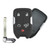 Chevrolet 5 Button Smart Key HYQ1EA, 13508398, 433 MHz - Aftermarket