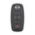 Nissan 4 Button Proximity Smart Key KR5TXPZ3, 285E3-6RA5A, 433 MHz - New, OEM