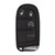 Fiat 4 Button Smart Key M3N-40821302, 735637066, 433 MHz - Refurbished, Recase