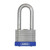 ABUS - 41/45HB50 B - ETERNA LAMINATED STEEL PADLOCK BLUE BUMPER - 1-59/64" WIDTH W/ 2" SHACKLE