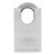 ABUS - 83CS/50-3000 - CHROME PLATED BRASS PADLOCK W/ SHACKLE GUARD - S2 - SCHLAGE C-L - 5/6 PIN - REKEYABLE - 1-57/64" WIDTH