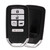 Keyless2Go 5 Button Replacement Proximity Smart Key For Honda KR5V2X (V44) / 72147-TG7-A11 / A2C97183600 - NO MEMORY
