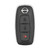 Nissan 3 Button Proximity Smart Key Remote 433 MHz KR5TXPZ1 285E3-5MR1B OEM NEW