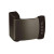 Adams Rite - 4591 - Deadlatch Paddle Handle - Push To Left - 1-3/4" Door - Dark Bronze Anodized