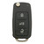 Volkswagen Remote Flip Key CAN NBG010180T 5K0837202AE - Refurbished Recase