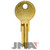 JMA Yale YA 44E/Y13 Brass EZ GO Golf Cart Key, 10 Pack 191513