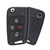 Volkswagen 48 MQB - 4 Button Remote Flip Key with Comfort Access NBGFS12A01 5G6959752AC NEW OEM