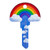Lucky Line Key Shapes Rainbow - 5 Pack - Schlage SC