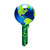 Lucky Line Key Shapes Earth- 5 Pack - Schlage SC