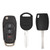 Keyless2Go 3 Button Smart Key Ford Fusion / K-H85 Transponder Key / K-FD-H94 Transponder Key - SAMPLE PACK