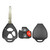 Toyota Scion 3-Button Remote Head Key Shell - Aftermarket 189389