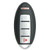 STRATTEC (5931643) Nissan / Infiniti 4-Button Smart Key KR55WK48903 / KR55WK49622 285E3-JA000 315 MHz, Aftermarket