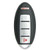 STRATTEC (5931643) Nissan / Infiniti 4-Button Smart Key KR55WK48903 / KR55WK49622 285E3-JA000 315 MHz,