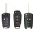 Keyless2Go Remote Flip Key Replacement Bundle for GM and Ford Vehicles