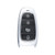 Keyless2Go Hyundai 4-Button Smart Key TQ8-FOB-4F26 95440-S2500 433 MHz Premium Aftermarket