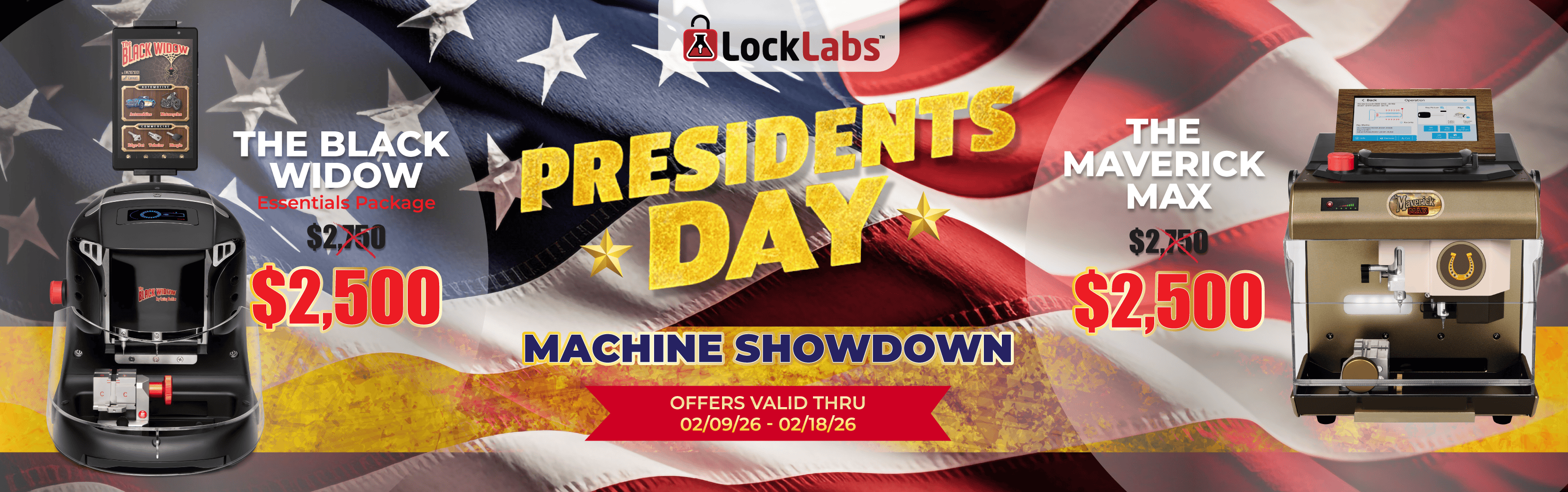 Lock Labs Presidents Day Sale