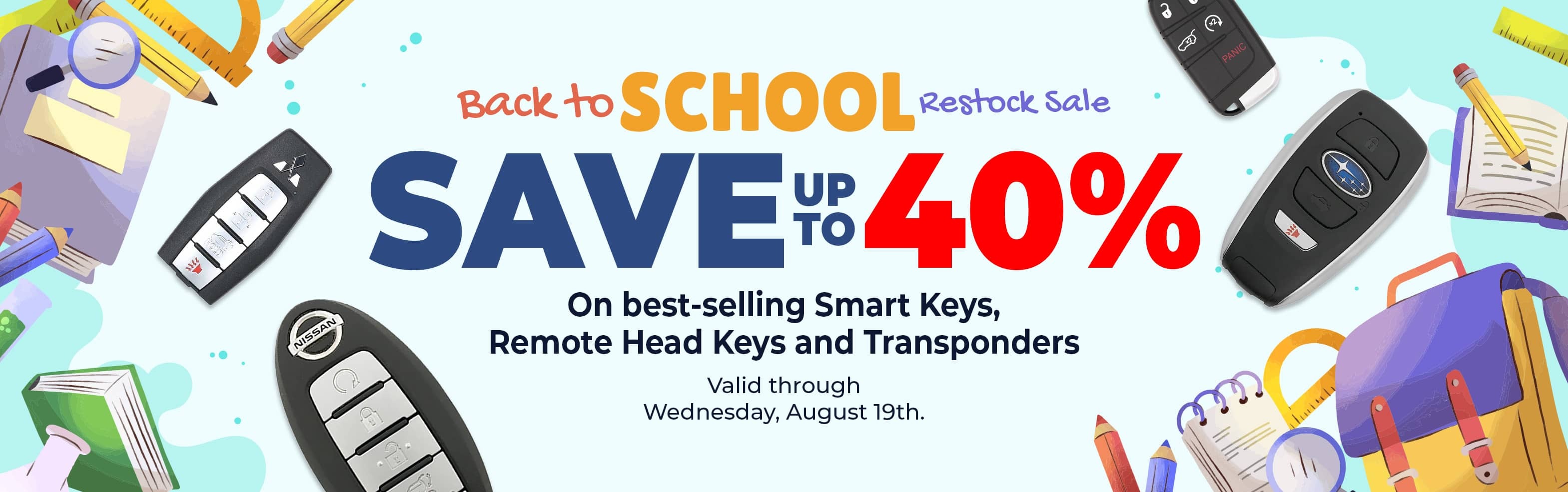 Back to School Promo