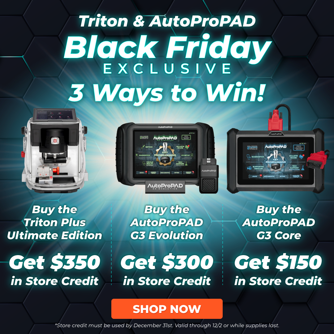 Triton and AutoProPAD Black Friday