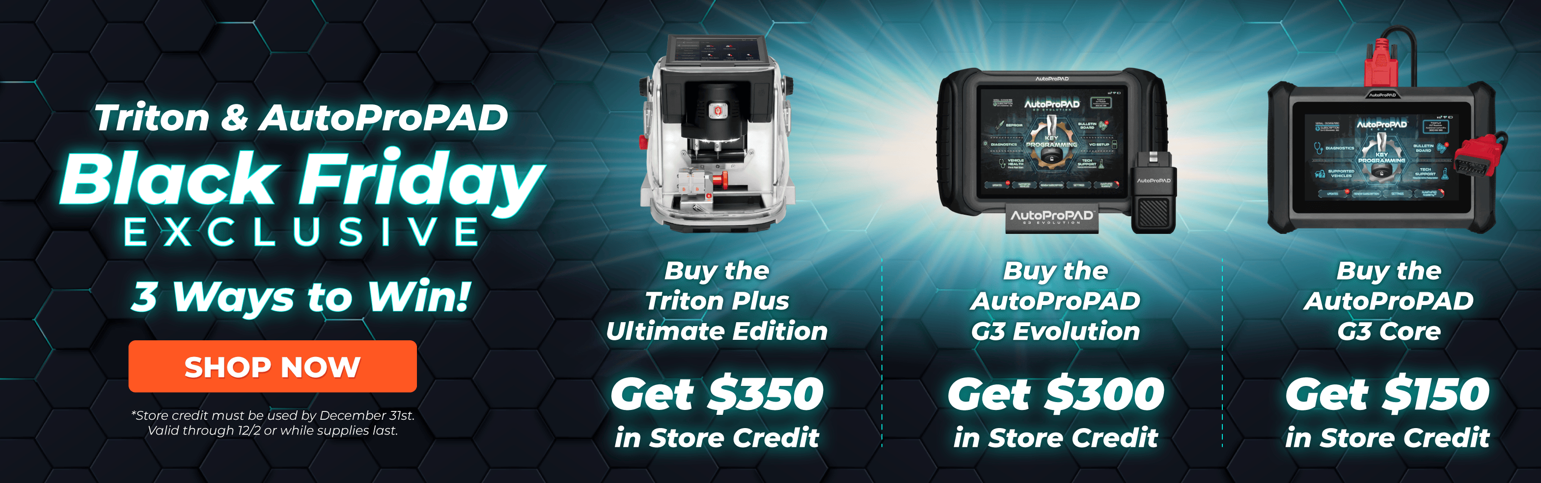 Triton and AutoProPAD Black Friday