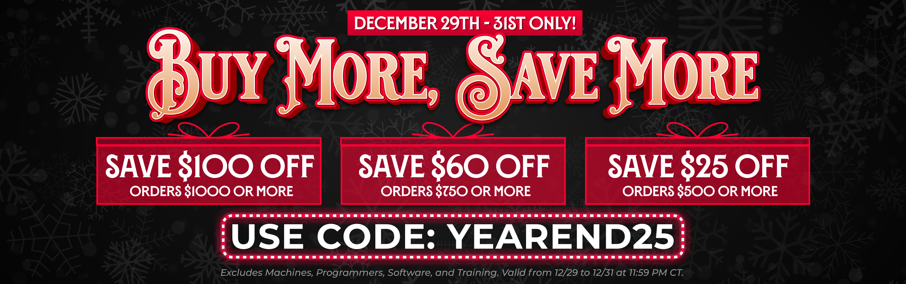 Buy More Save More Promo