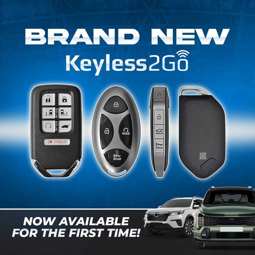 Brand New Keyless2Go Keys and Remotes