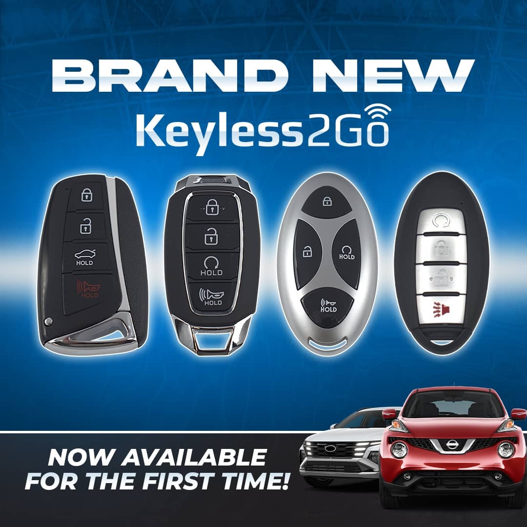 Brand New Keyless2Go Keys and Remotes