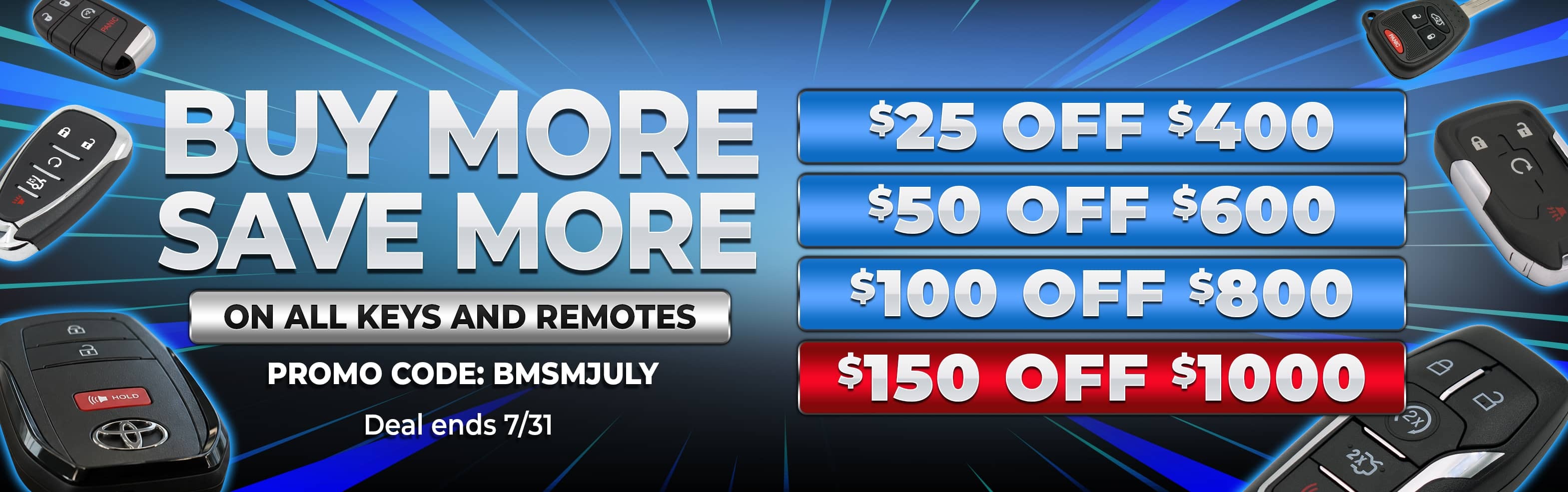 Buy More Save More July Event