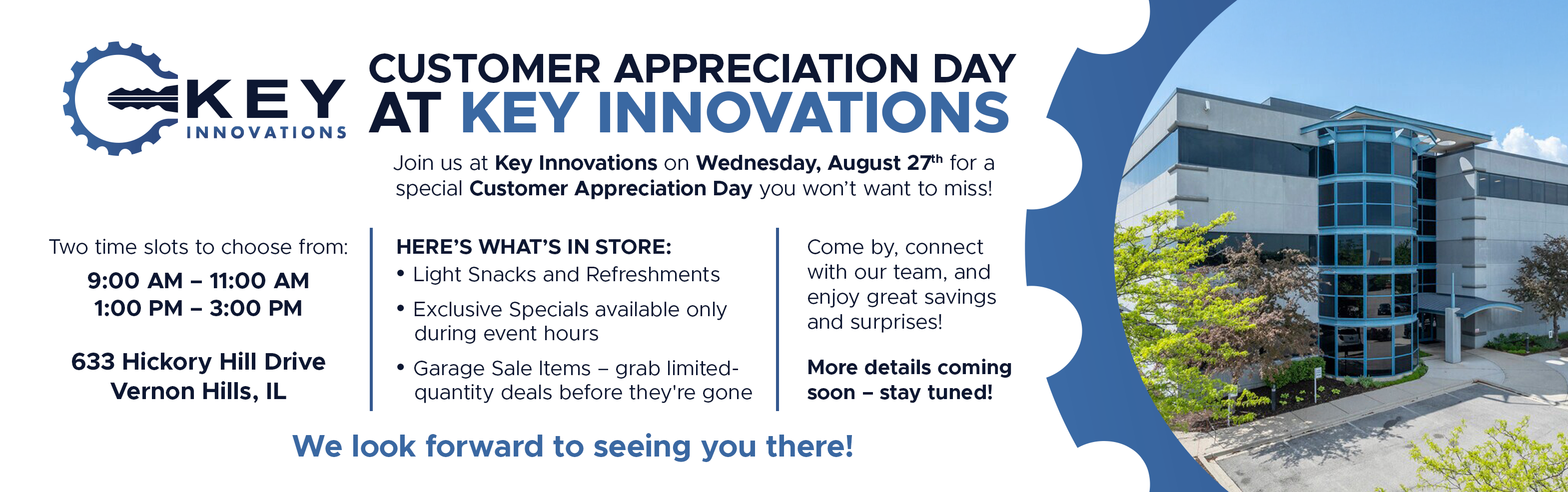 Key Innovations Customer Appreciation Day