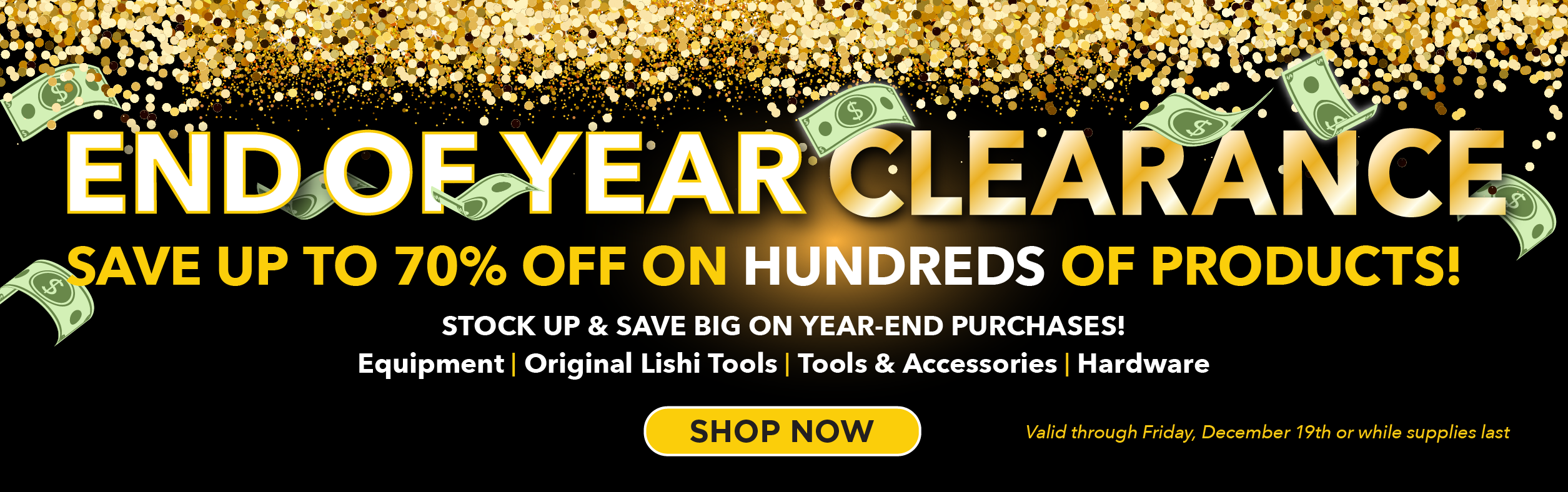 End of Year Clearance