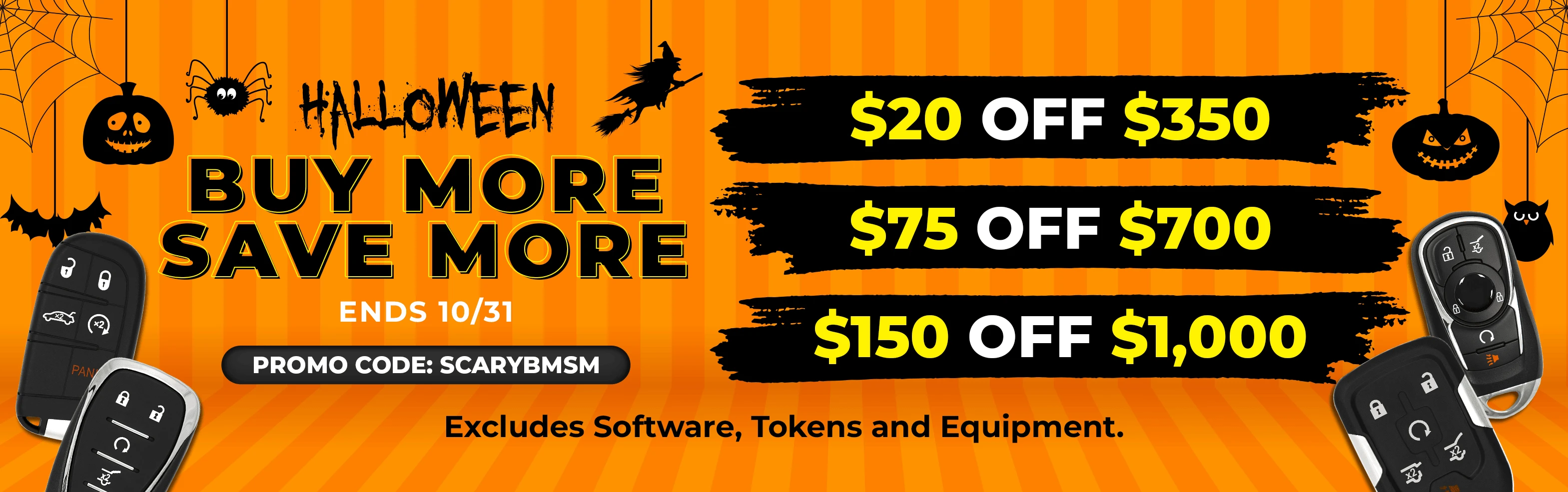 Halloween Buy More, Save More Promo