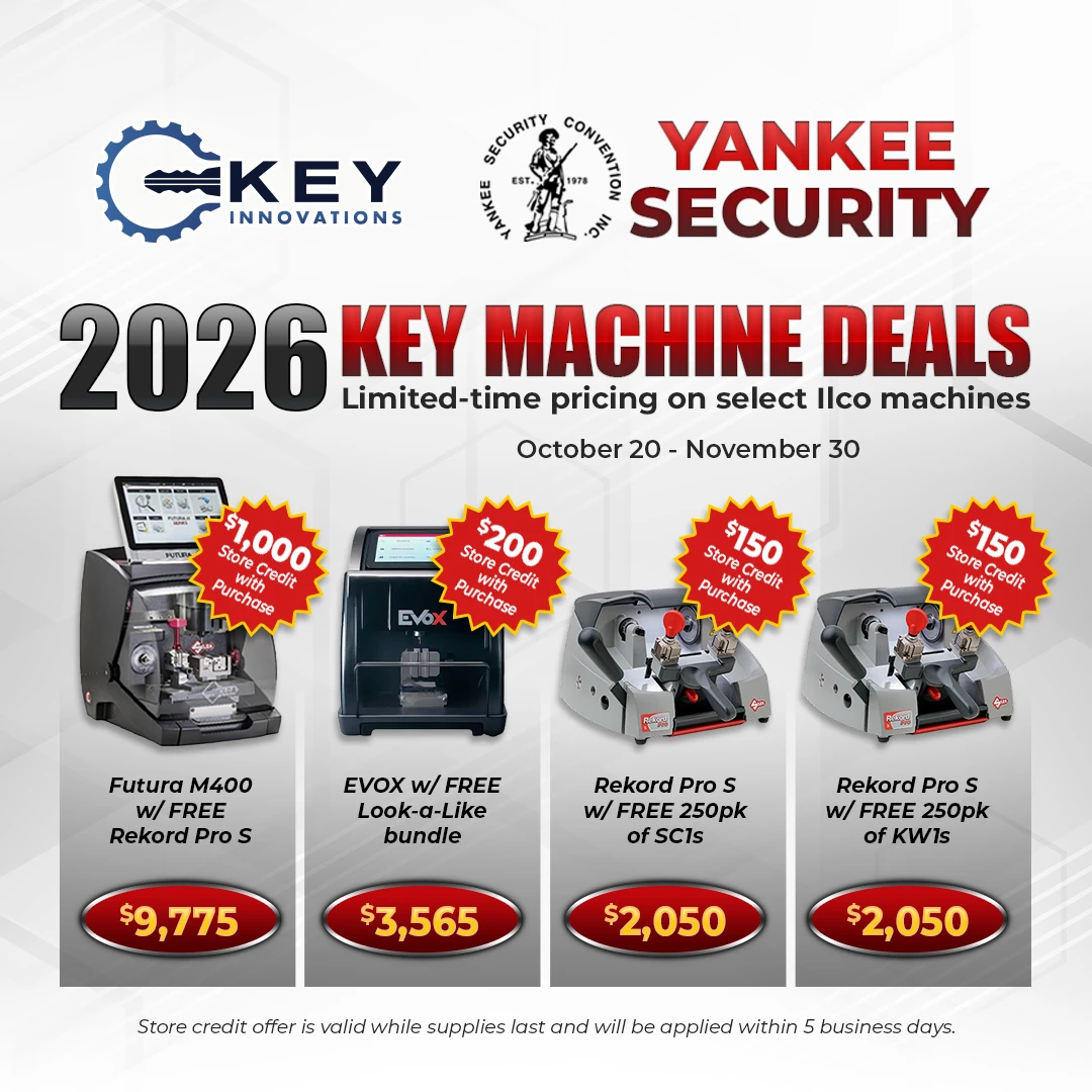 Ilco Yankee Security Key Machine Deals
